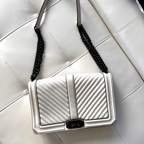 Rebecca Minkoff Bags Rebecca Minkoff Chevron Quilted Love Crossbody